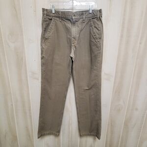 Carhartt Khaki Jeans Relaxed Fit 36x 34 No holes